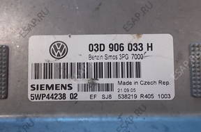 БЛОК УПРАВЛЕНИЯ ДВИГАТЕЛЕМ VW 1.2 03D906033H