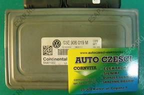 БЛОК УПРАВЛЕНИЯ ДВИГАТЕЛЕМ VW 1.2 03E906019M +