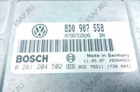 БЛОК УПРАВЛЕНИЯ ДВИГАТЕЛЕМ VW 1.6 8D0907558 0261204502 4053