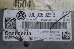 БЛОК УПРАВЛЕНИЯ   ДВИГАТЕЛЕМ VW 1.6TDI 03L906023B