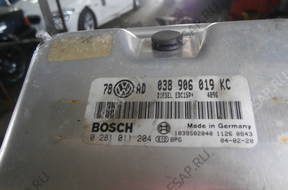 БЛОК УПРАВЛЕНИЯ ДВИГАТЕЛЕМ VW 1.9 TDI 038906019KC