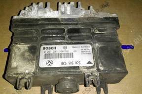 БЛОК УПРАВЛЕНИЯ ДВИГАТЕЛЕМ VW Audi 0261203360/361 6K5906026