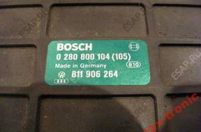 БЛОК УПРАВЛЕНИЯ ДВИГАТЕЛЕМ VW AUDI 0280800104(105)