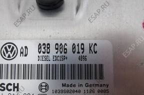 БЛОК УПРАВЛЕНИЯ  ДВИГАТЕЛЕМ  VW AUDI 038906019KC