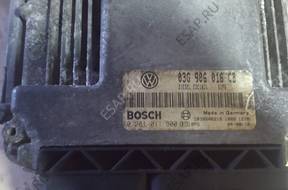 БЛОК УПРАВЛЕНИЯ   ДВИГАТЕЛЕМ VW AUDI 03G906016CB