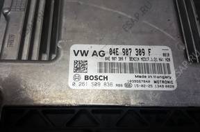 БЛОК УПРАВЛЕНИЯ ДВИГАТЕЛЕМ Vw Audi 04E907309F Motronic benzi