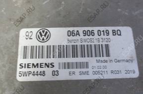 БЛОК УПРАВЛЕНИЯ ДВИГАТЕЛЕМ VW / AUDI 06A906019BQ 5WP444803