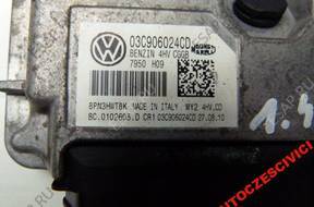 БЛОК УПРАВЛЕНИЯ ДВИГАТЕЛЕМ VW AUDI 1.4 16V 03C906024CD CGGB
