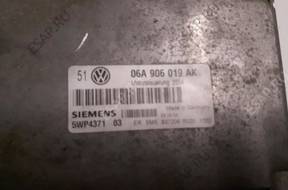 БЛОК УПРАВЛЕНИЯ ДВИГАТЕЛЕМ VW AUDI 1.6 SR  06A906019AK