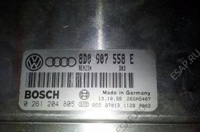 БЛОК УПРАВЛЕНИЯ ДВИГАТЕЛЕМ  VW AUDI 1.8 TURBO AEB 8D0907558E