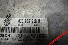 БЛОК УПРАВЛЕНИЯ ДВИГАТЕЛЕМ VW AUDI 1.9 TDI 038906018N P