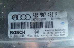 БЛОК УПРАВЛЕНИЯ ДВИГАТЕЛЕМ VW AUDI 2.5 TDI V6 4B0907401P