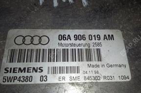 БЛОК УПРАВЛЕНИЯ ДВИГАТЕЛЕМ VW AUDI SEAT 1.6 06A906019AM