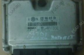 БЛОК УПРАВЛЕНИЯ ДВИГАТЕЛЕМ VW AUDI SEAT SKODA 038906019DD