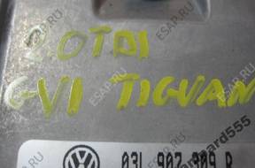 БЛОК УПРАВЛЕНИЯ ДВИГАТЕЛЕМ VW AUDI SKODA 2.0 TDI 03L907309 год,