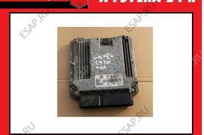 БЛОК УПРАВЛЕНИЯ ДВИГАТЕЛЕМ VW AUDI SKODA SEAT 1,9 TDI BRU