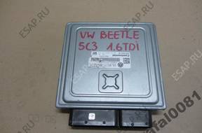 БЛОК УПРАВЛЕНИЯ ДВИГАТЕЛЕМ VW BEETLE 5C 1.6TDI 03L906023