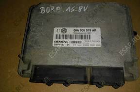 БЛОК УПРАВЛЕНИЯ ДВИГАТЕЛЕМ VW Bora 06A906019AK 5WP4417 04