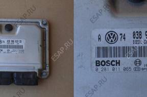 БЛОК УПРАВЛЕНИЯ ДВИГАТЕЛЕМ VW BOSCH 0281011065 038906019DD