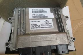 БЛОК УПРАВЛЕНИЯ ДВИГАТЕЛЕМ VW CADDY 1,6 LPG  06A906070E