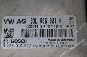 БЛОК УПРАВЛЕНИЯ ДВИГАТЕЛЕМ VW CRAFTER SPRINTER 03L906021A