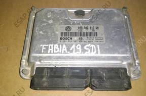 БЛОК УПРАВЛЕНИЯ ДВИГАТЕЛЕМ VW Fabia 0281010107 038906012AN