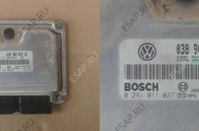 БЛОК УПРАВЛЕНИЯ ДВИГАТЕЛЕМ VW FORD 0281011027 038906019JN
