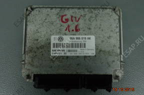 БЛОК УПРАВЛЕНИЯ   ДВИГАТЕЛЕМ VW GOLF 4  06A906019AK