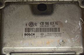 БЛОК УПРАВЛЕНИЯ ДВИГАТЕЛЕМ VW GOLF 4  1,9TDI ASZ 038906019HJ