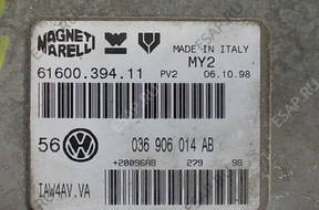 БЛОК УПРАВЛЕНИЯ ДВИГАТЕЛЕМ VW GOLF 4 IV 036906014AB