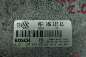 БЛОК УПРАВЛЕНИЯ ДВИГАТЕЛЕМ VW GOLF 4 IV 06A906018CS