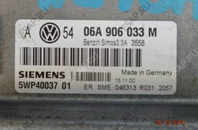 БЛОК УПРАВЛЕНИЯ ДВИГАТЕЛЕМ VW GOLF 4  IV  06A906033M