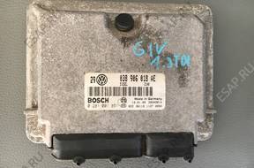 БЛОК УПРАВЛЕНИЯ   ДВИГАТЕЛЕМ VW GOLF 4 IV 1.9 TDi