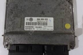 БЛОК УПРАВЛЕНИЯ ДВИГАТЕЛЕМ VW GOLF BORA 1.6 APF 06A906033