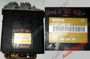 БЛОК УПРАВЛЕНИЯ   ДВИГАТЕЛЕМ VW GOLF III 1,8