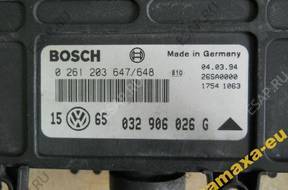 БЛОК УПРАВЛЕНИЯ ДВИГАТЕЛЕМ VW GOLF III 1.6 032906026G NAMAX