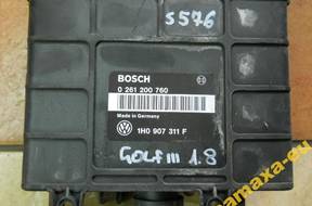БЛОК УПРАВЛЕНИЯ ДВИГАТЕЛЕМ VW GOLF III 1.8 0261200760