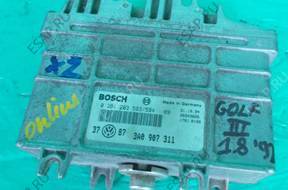 БЛОК УПРАВЛЕНИЯ ДВИГАТЕЛЕМ VW GOLF III 1.8 3A0907311