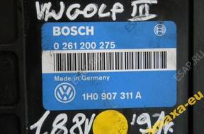БЛОК УПРАВЛЕНИЯ ДВИГАТЕЛЕМ VW GOLF III 1.8 8V 0261200275 1991 год