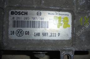 БЛОК УПРАВЛЕНИЯ   ДВИГАТЕЛЕМ VW Golf III 1.8