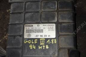 БЛОК УПРАВЛЕНИЯ ДВИГАТЕЛЕМ VW Golf III 1.8b 1994 год. HTB