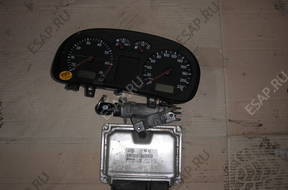 БЛОК УПРАВЛЕНИЯ ДВИГАТЕЛЕМ VW GOLF IV 1,4 16V 1999 год. КОМПЛЕКТ