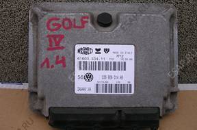 БЛОК УПРАВЛЕНИЯ ДВИГАТЕЛЕМ VW GOLF IV 1.4   036 906 014 AB