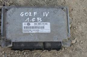 БЛОК УПРАВЛЕНИЯ ДВИГАТЕЛЕМ VW GOLF IV 1.6B.