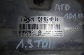 БЛОК УПРАВЛЕНИЯ   ДВИГАТЕЛЕМ VW Golf IV 1.9 TDI