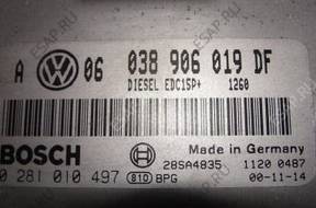 БЛОК УПРАВЛЕНИЯ ,  ДВИГАТЕЛЕМ VW GOLF IV 1.9TDI