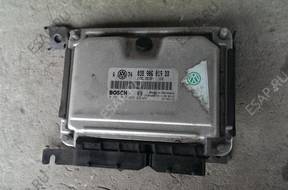 БЛОК УПРАВЛЕНИЯ ДВИГАТЕЛЕМ VW GOLF IV 4 1.9TDI AUDI A3 101KM