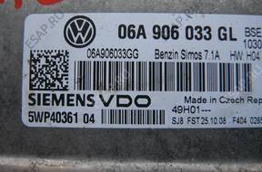 БЛОК УПРАВЛЕНИЯ ДВИГАТЕЛЕМ VW GOLF PLUS 1.6 B 06A906033GL