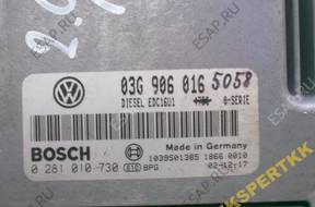 БЛОК УПРАВЛЕНИЯ   ДВИГАТЕЛЕМ VW Golf V 03G906016