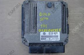 БЛОК УПРАВЛЕНИЯ ДВИГАТЕЛЕМ VW GOLF V 1.9 TDI 03G906016FS